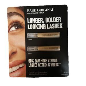 BabeLash Essential 2x 2ml / 3 month supply - NEW & Sealed - 6 Month Supply Total